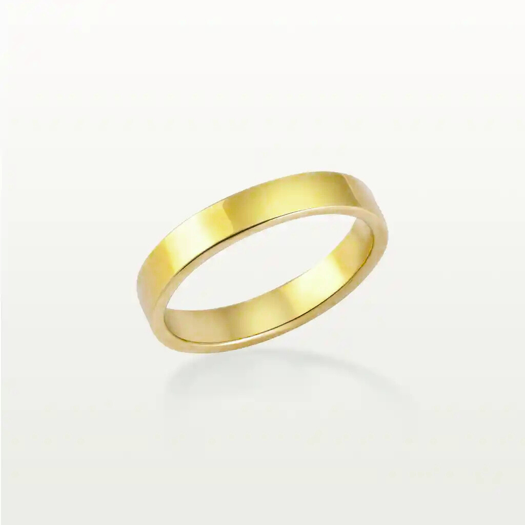 ALLIANCE ODE À L’AMOUR, OR JAUNE PLATE