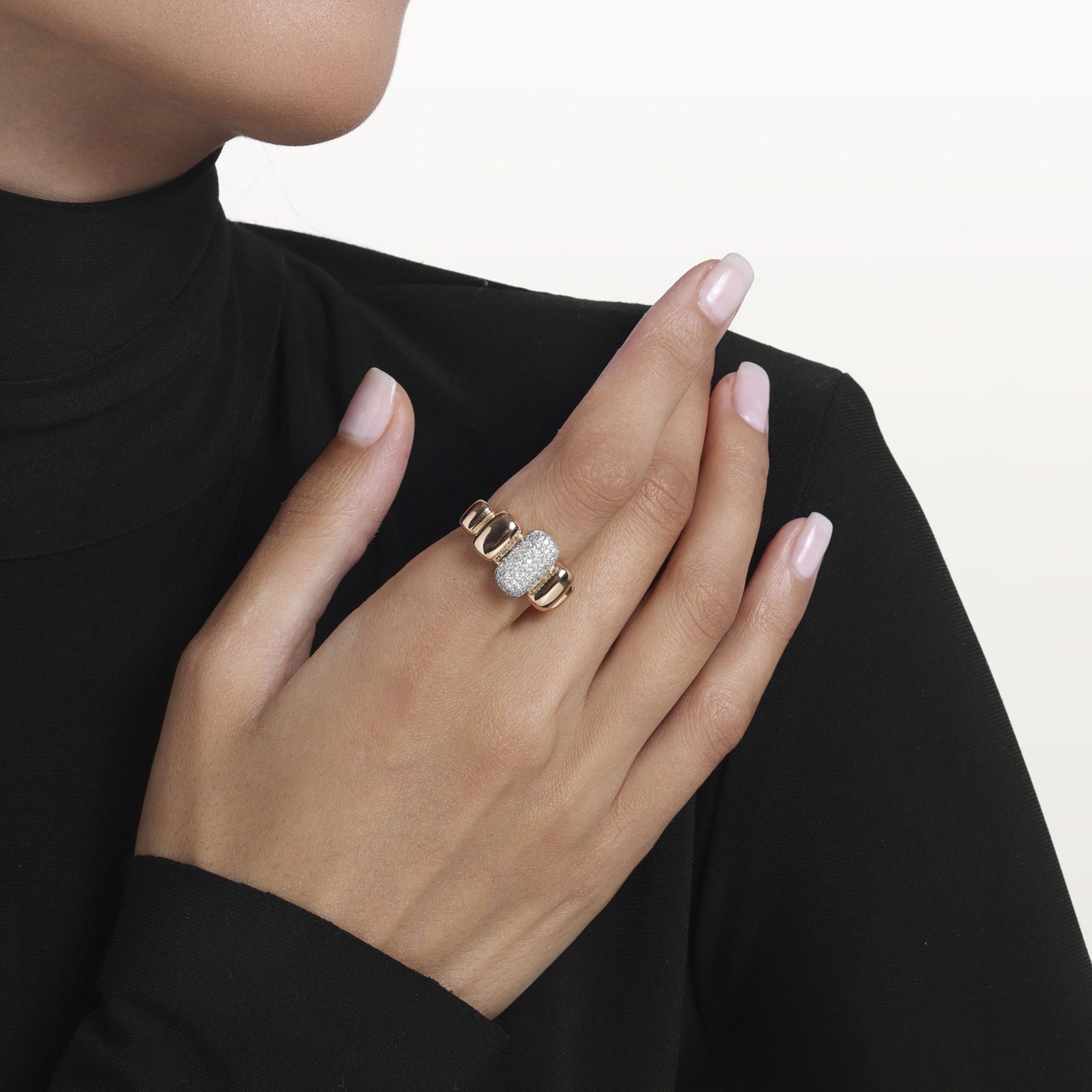 bague-bloom-rectangulaire-pavé-diamants-blanc-kara.s-joaillerie-maroc