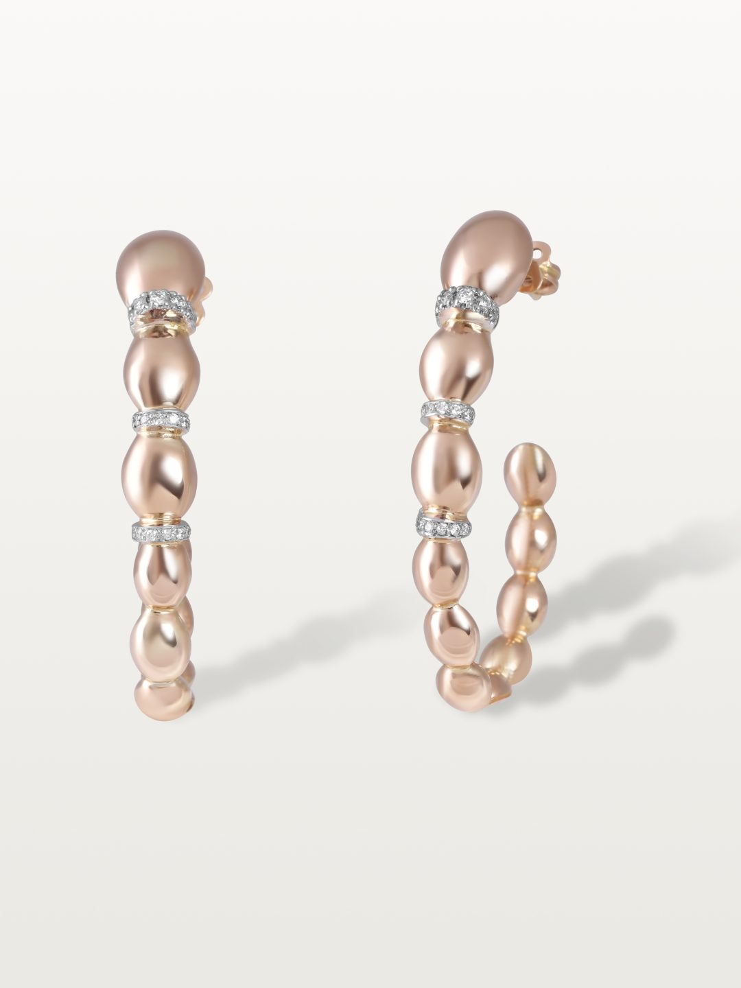 CRÉOLES BLOOM, OVALES, SERTI