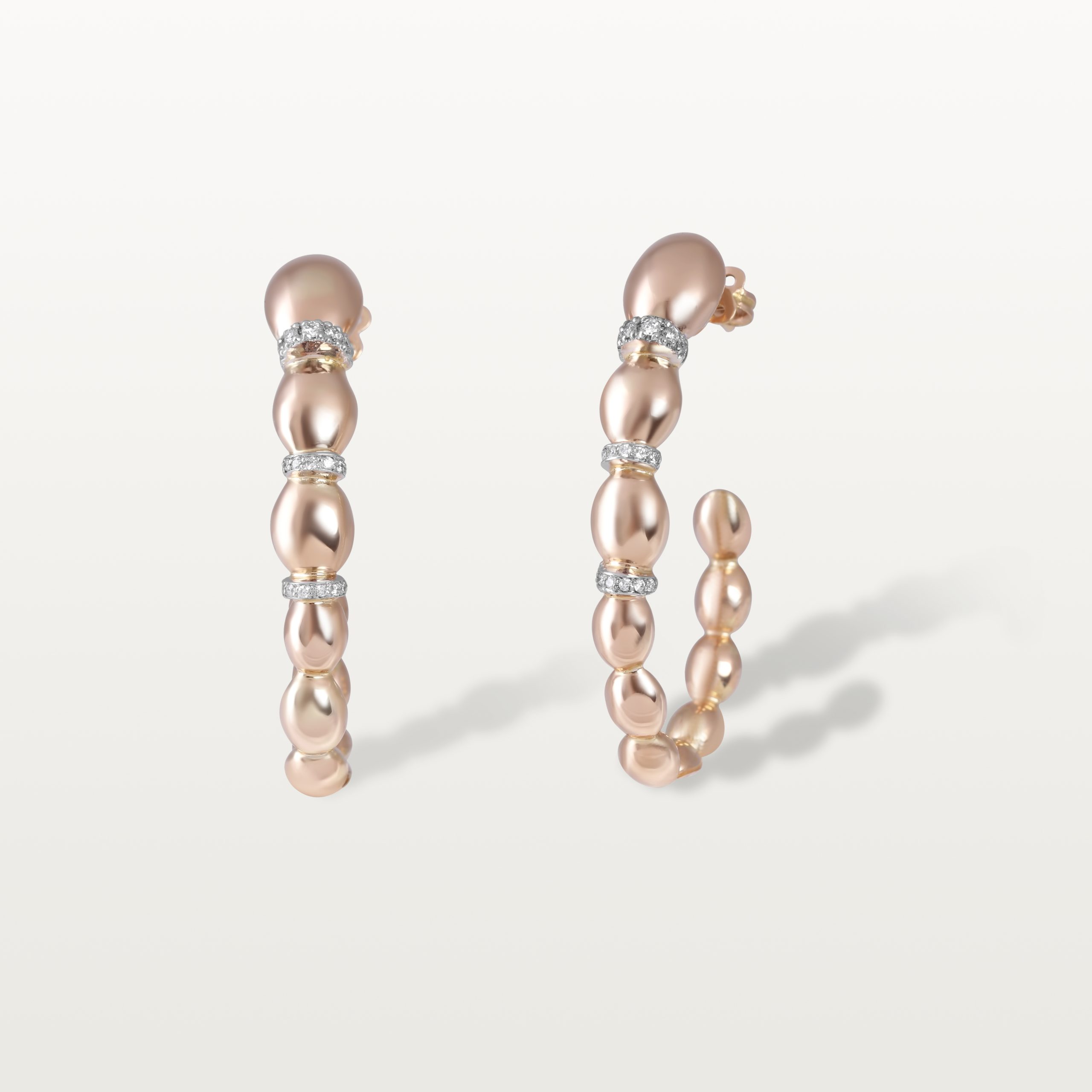 CRÉOLES BLOOM, OVALES, SERTI