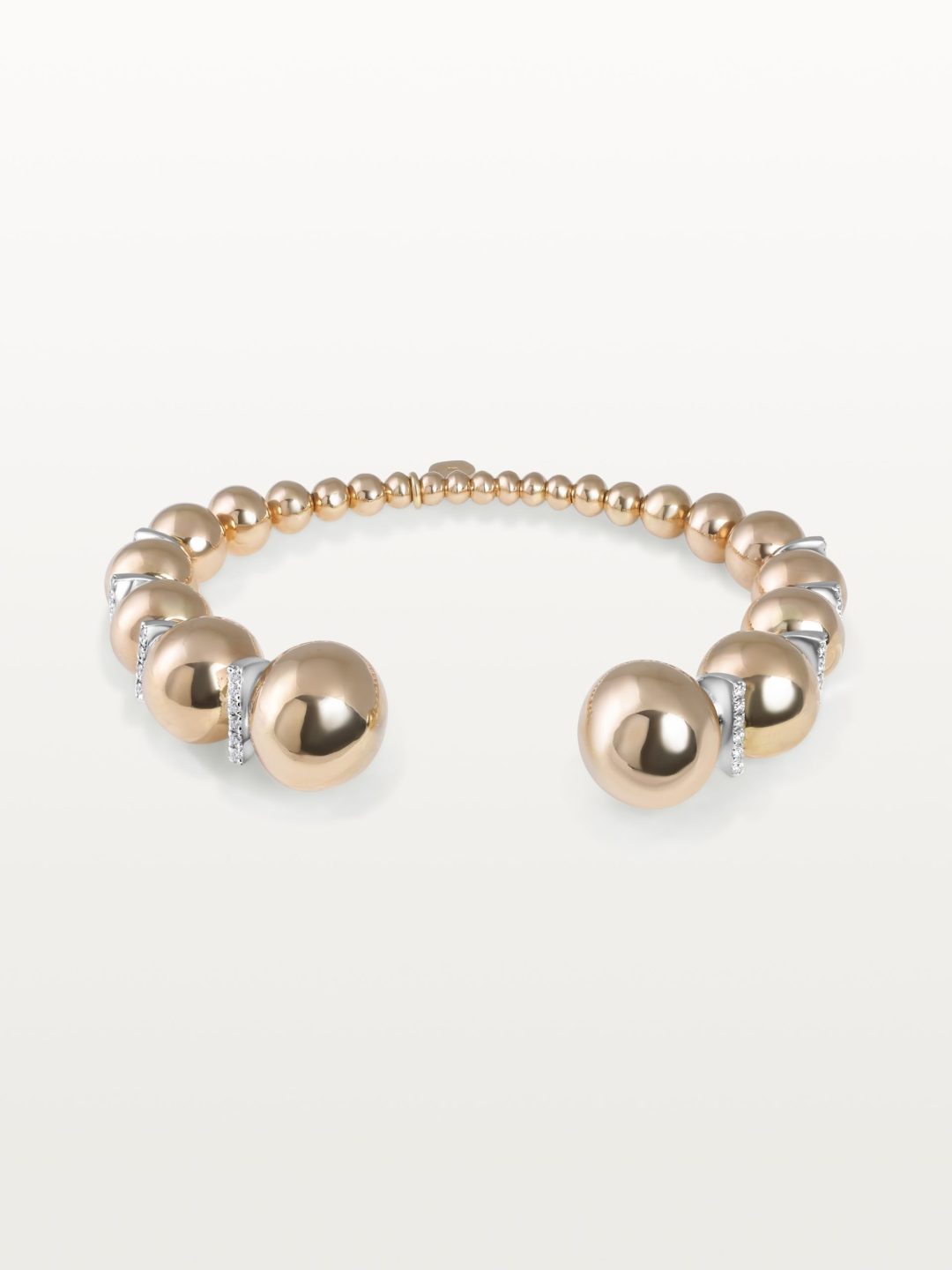 BRACELET BLOOM, GRAND MODELE, SERTI