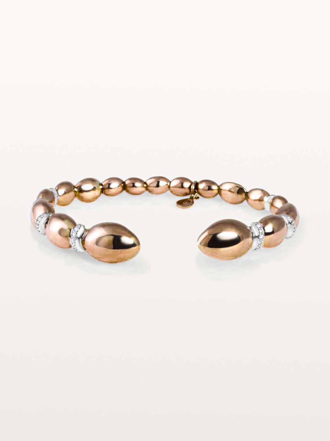 BRACELET BLOOM, OVALE, SERTI