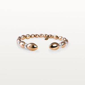 img src="bracelet.jpg" alt="bracelet jonc ovales ouvert en or rose avec diamants design moderne"