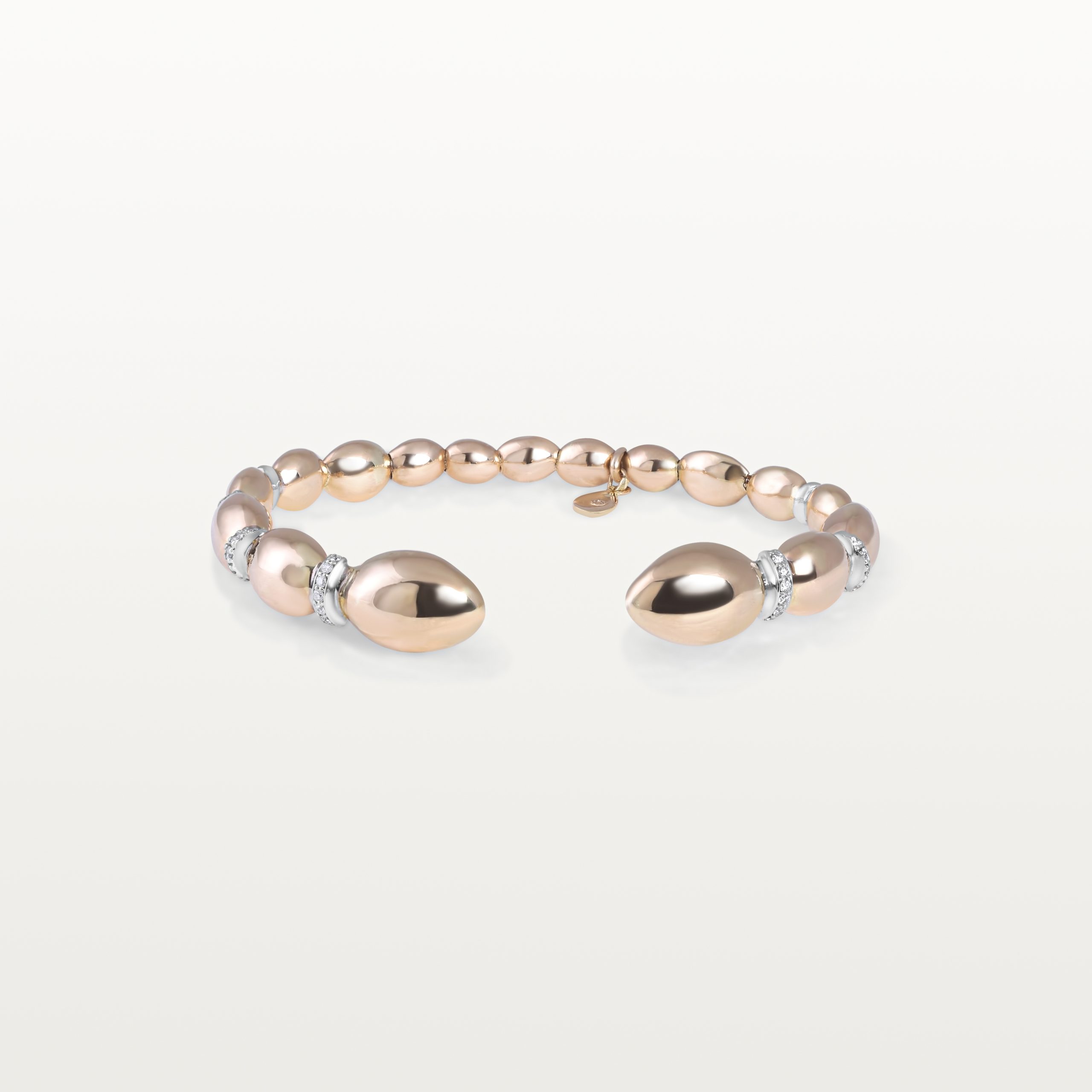 BRACELET BLOOM, OVALE, SERTI