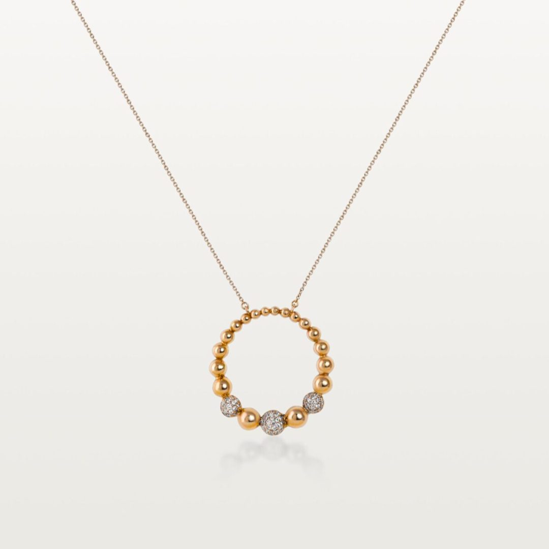 PENDENTIF BLOOM, SERTI