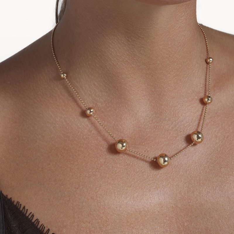 collier-bloom-sphères-or-jaune-boule-d’or2