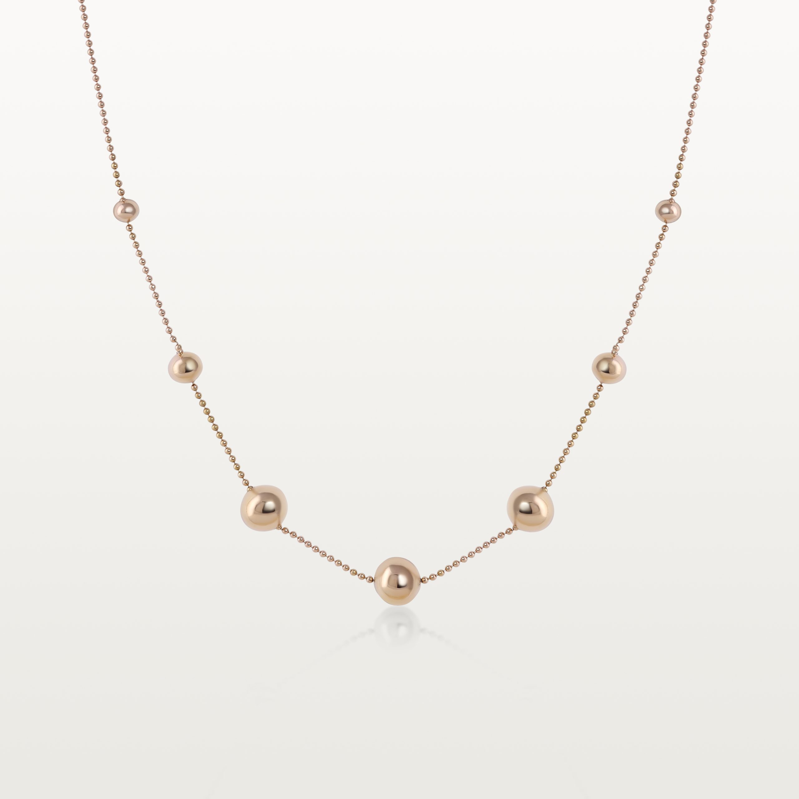 COLLIER BLOOM, CHAÎNE PONCTUÉE DE SPHÈRES