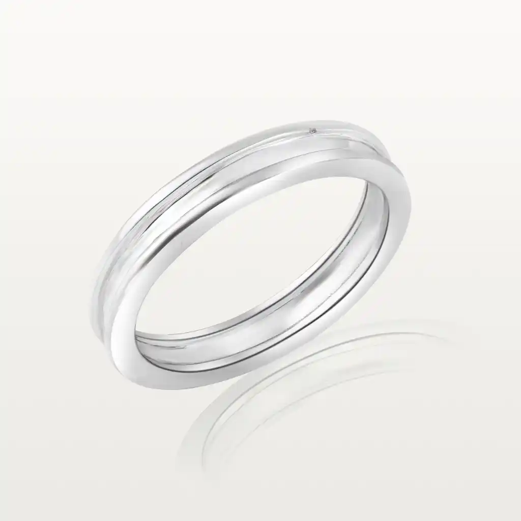 ALLIANCE ODE À L’AMOUR, OR BLANC DOUBLE CORPS