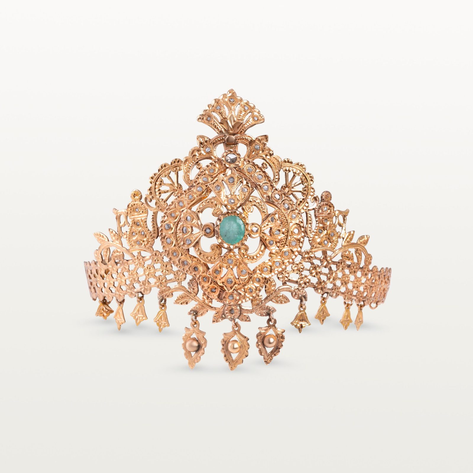 taj-frafr-couronne-or-bijoux-traditionnelle-marocain-beldi-ancien-kara.s-maroc-hommage-au-passé