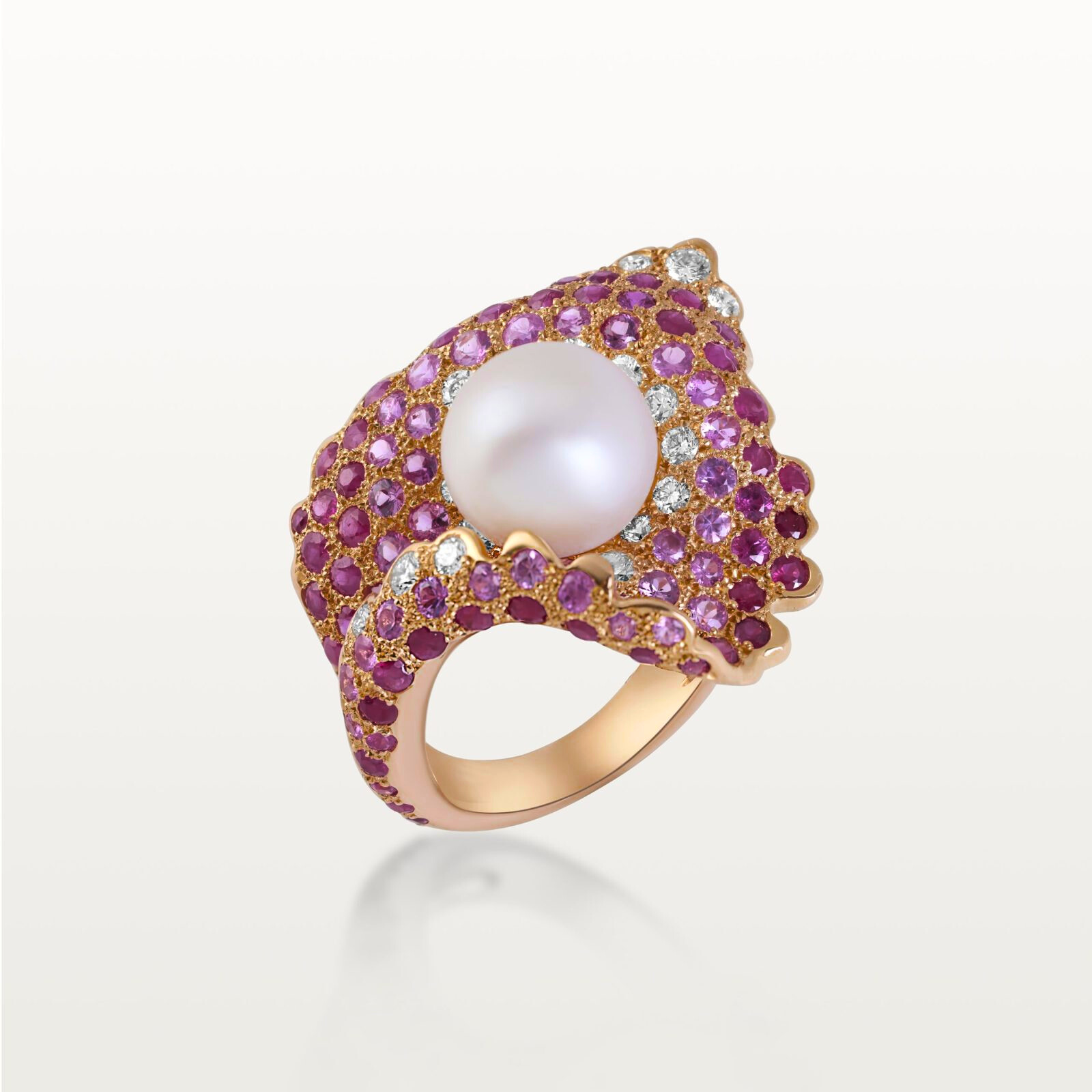 BAGUE LE LAC DES CYGNES, VAGUE DE ROSÉE