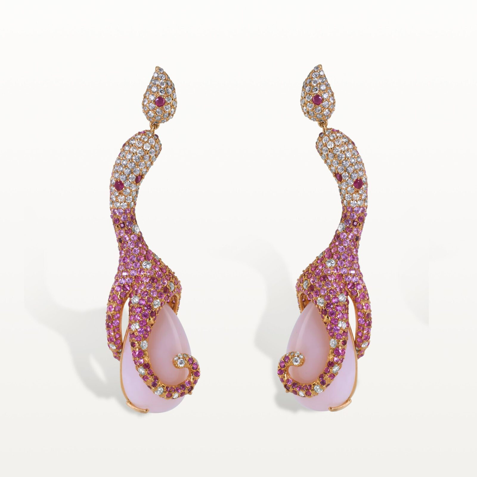 BOUCLES D’OREILLES LE LAC DES CYGNES