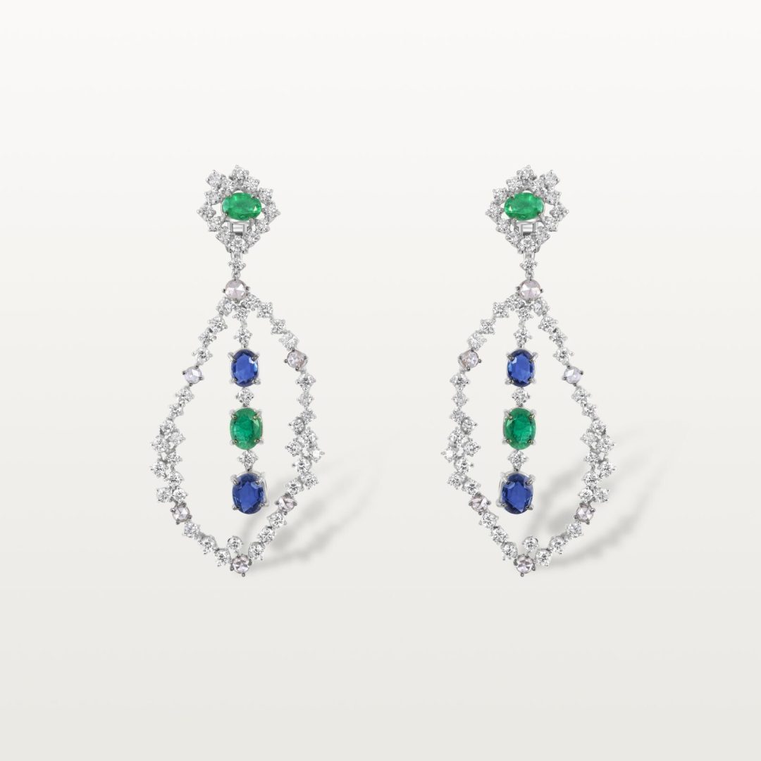 BOUCLES D’OREILLES LE LAC DES CYGNES, LARMES DU CYGNE