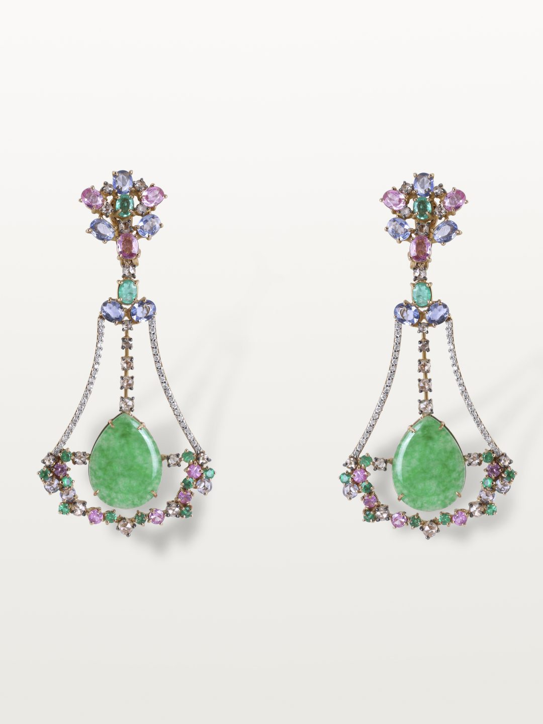 BOUCLES D’OREILLE LE LAC DES CYGNES, LES JARDINS