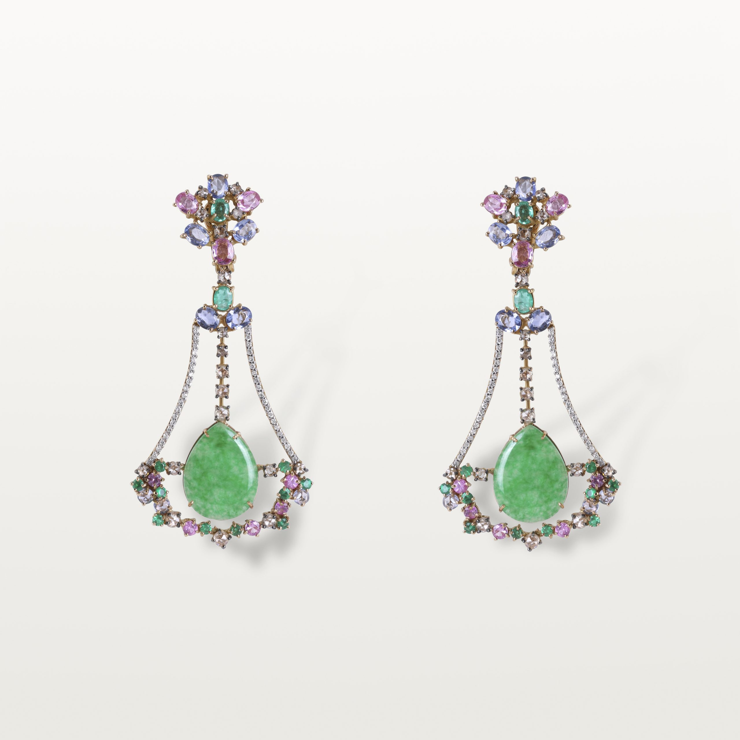 BOUCLES D’OREILLES LE LAC DES CYGNES, LES JARDINS