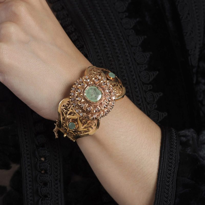 bracelet-achofnar-serti-bijoux-traditionnelle-marocain-beldi-ancien-kara.s-maroc3-hommage-au-passe-1600×1600 – Modifié