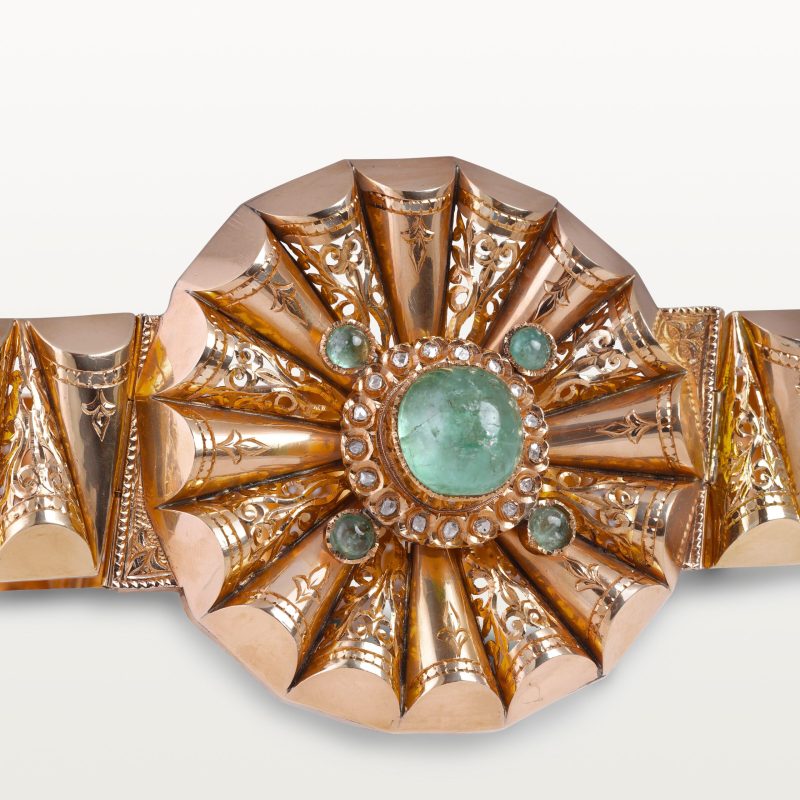 ceinture-or-mdama-hrichyia-beldi-ancien-bijoux-traditionnelle-marocain-hommage-au-passé 3