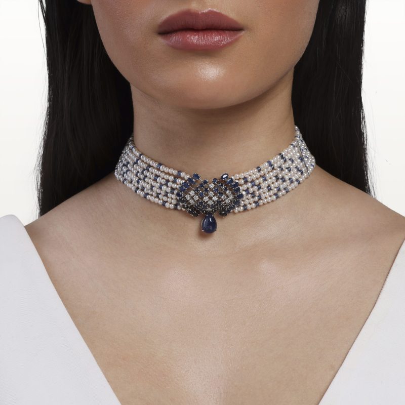 choker-collier-diamants-blanc-saphirs-bleu-perles-haute-joaillerie3-le-lac-des-cygnes