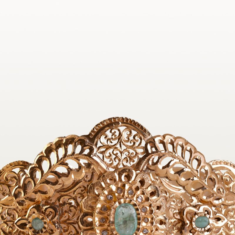 mdama-richa-ceinture-or-bijoux-traditionnelle-marocain-beldi-ancien-kara.s-hommage-au-passé 3