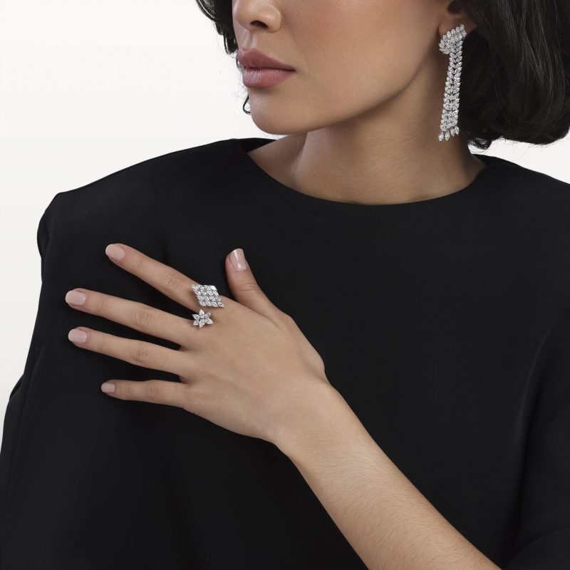 parure-boucles-d’oreilles-bague-chute-diamants-blanc-haute-joaillerie-kara.s-impériales