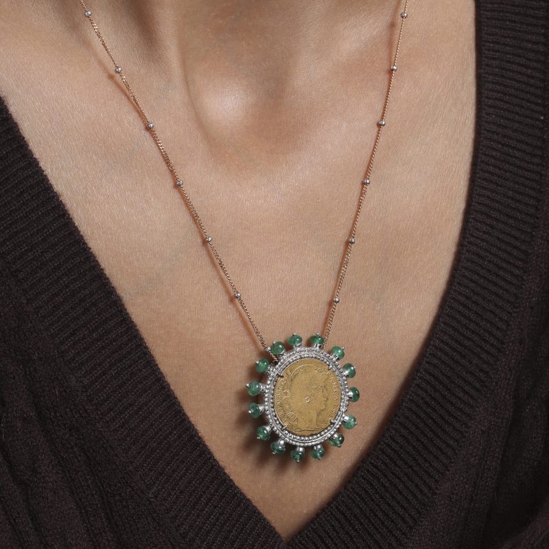 pendentif_louis_d’or_10francs_perles_d’éméraudes2-mon-louis