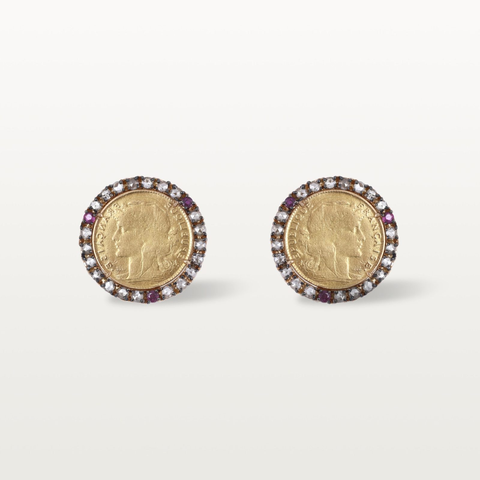 puces_oreilles_louis_d’or_10francs_diamants_marron_rubis-mon-louis
