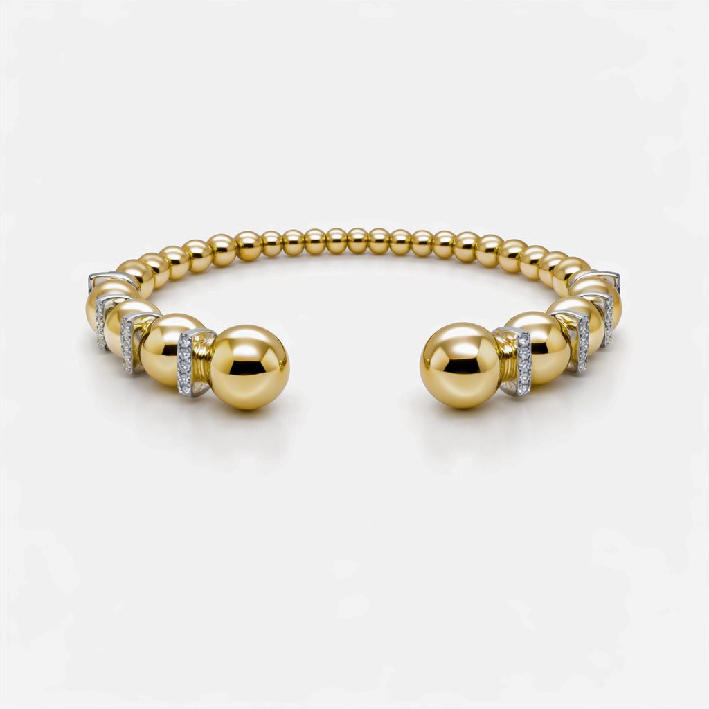 BRACELET BLOOM, SERTI