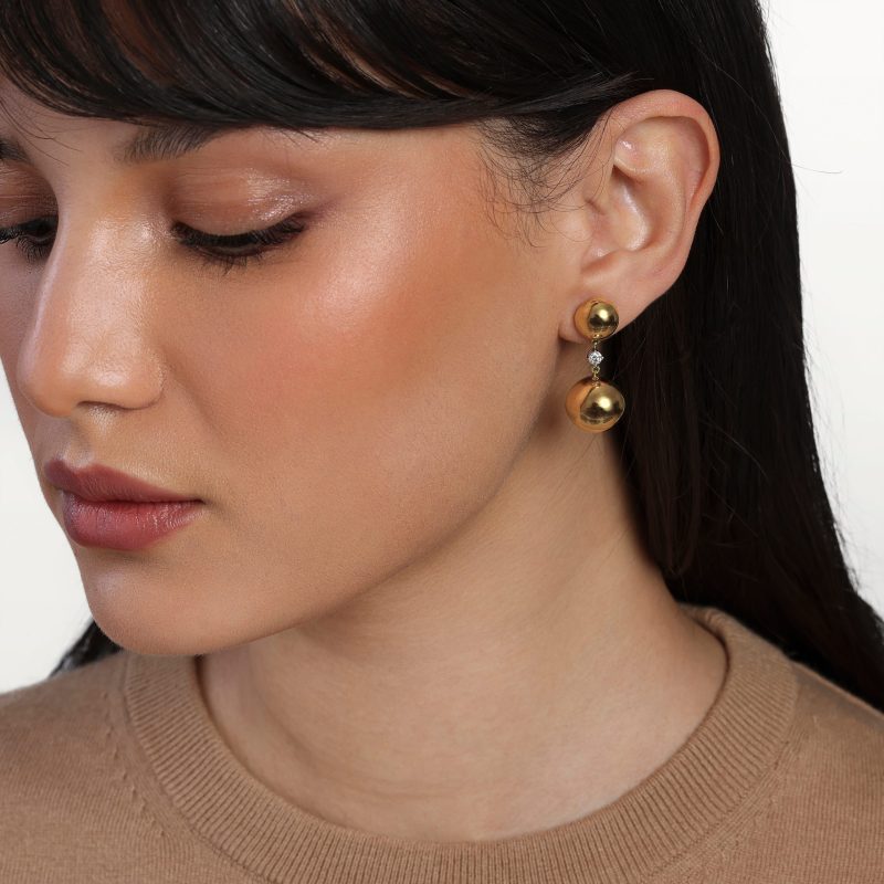 boucles-d’oreilles-bloom-sphères-or-rose-serti-diamants-blanc-kara.s-maroc Or rose – Modifié