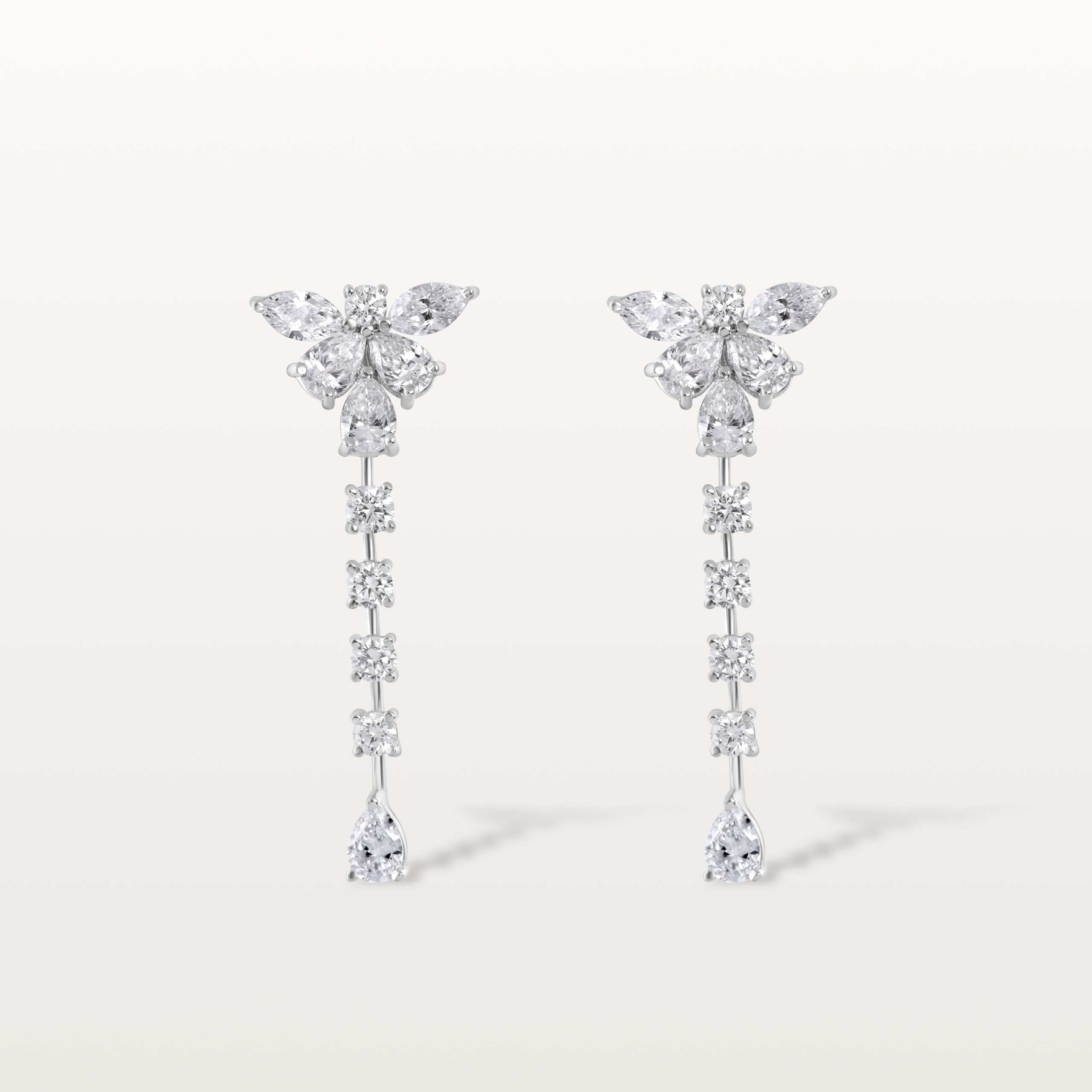 CHUTES LES KLASSIQUES, MOTIF PAPILLON, DIAMANTS
