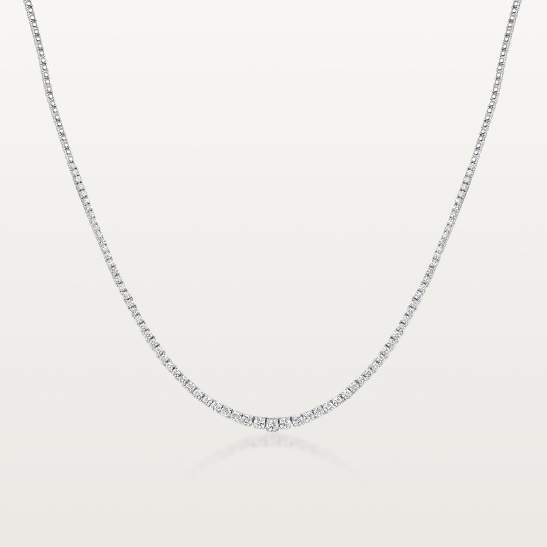 COLLIER RIVIÈRE LES KLASSIQUES, DÉGRADÉ DE DIAMANTS