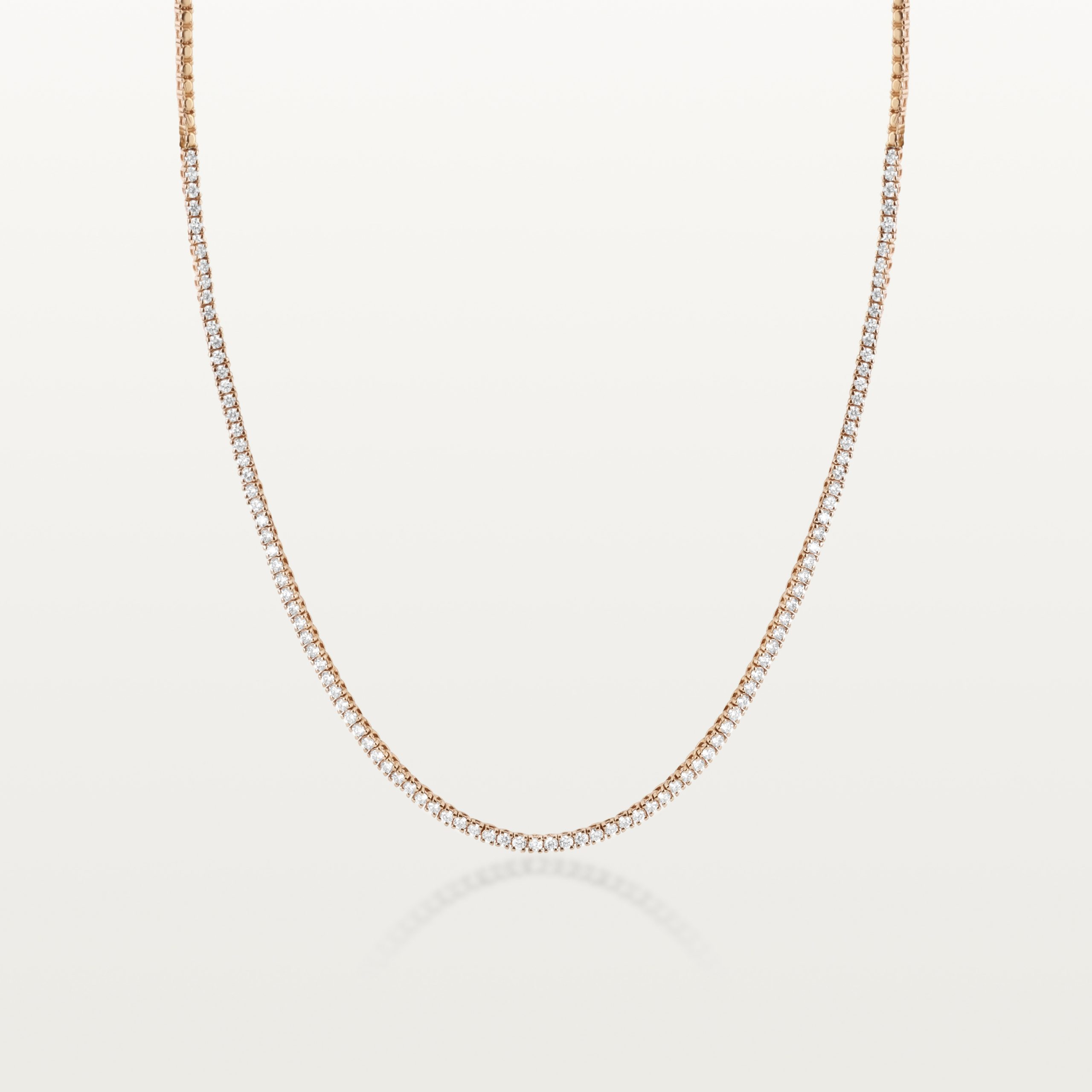 COLLIER RIVIÈRE LES KLASSIQUES DEMI-SERTI, DIAMANTS